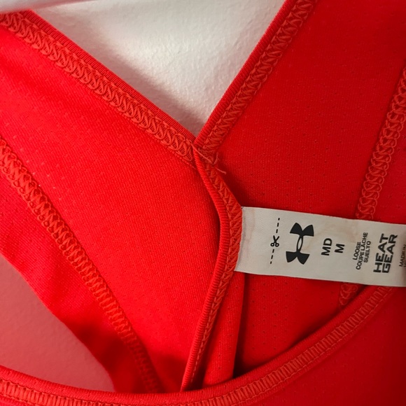 ADIDAS ORANGE ATHLETIC SHIRT - Picture 4 of 4